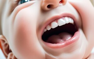 białe dziąsła u niemowlaka